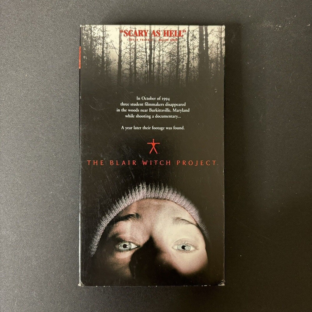 The Blair Witch Project - VHS - 1999 Horror Scary Artisan
